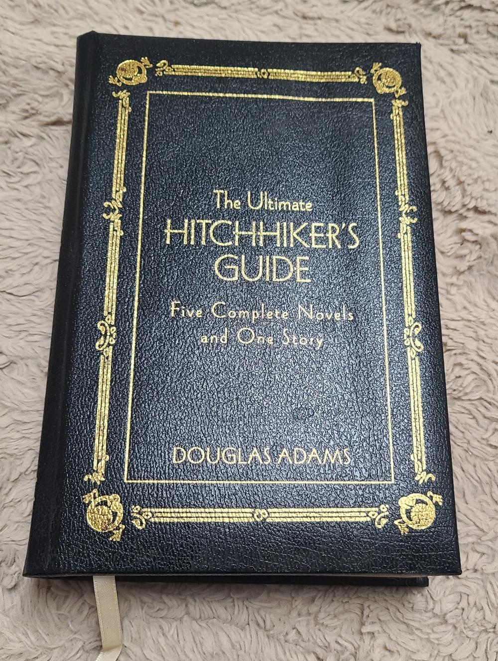 The Ultimate Hitchhiker's Guide by Douglas Adams, Leather Board